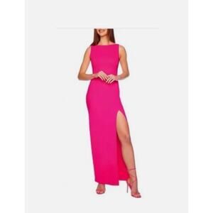 Susana Monaco Fuchsia Maxi Dress